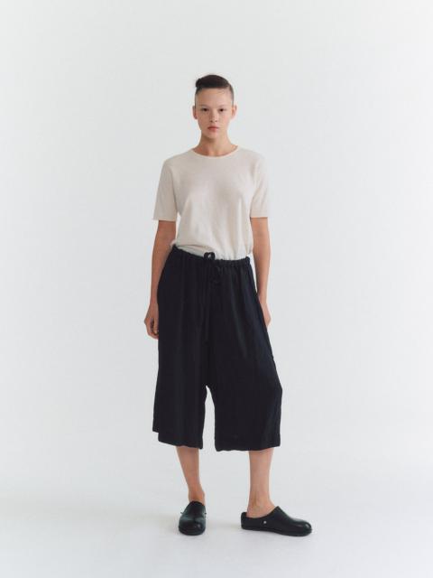 CASEY/CASEY DOT 3/4 PANT - CUPRO - BLACK