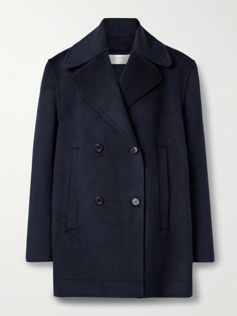 LA LIGNE Micheal Double-breasted Wool-felt Coat