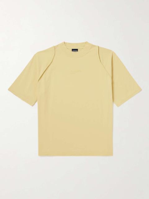 Camargu Logo-Embroidered Organic Cotton-Jersey T-Shirt