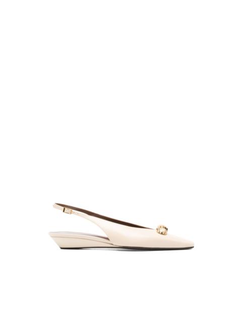 Giuseppe Zanotti gold-tone detail sandals