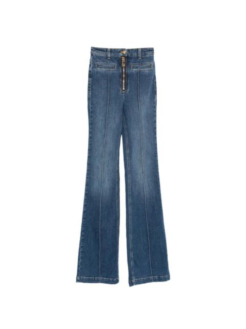 ELISABETTA FRANCHI welt-pockets bootcut  jeans