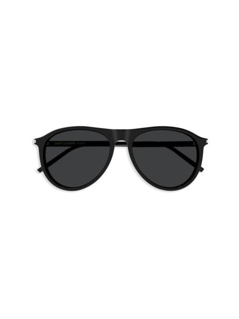 SAINT LAURENT pilot-frame sunglasses
