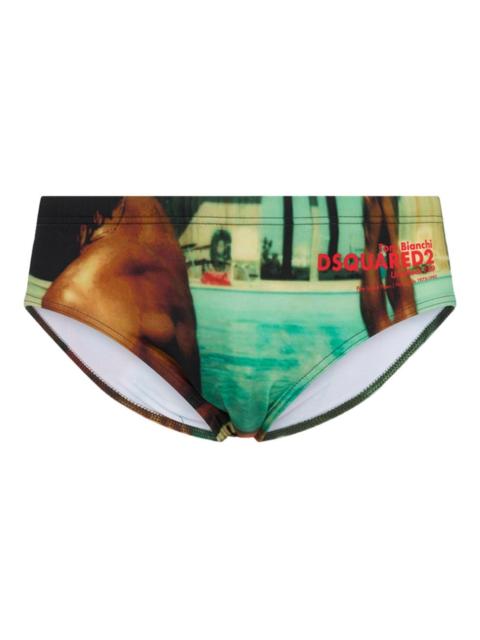 DSQUARED2 Tom Bianchi swim brief