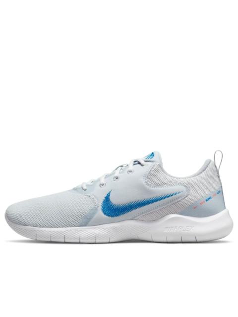 Nike Nike Flex Experience 10 'Pure Platinum Imperial Blue' CI9960-010 실행