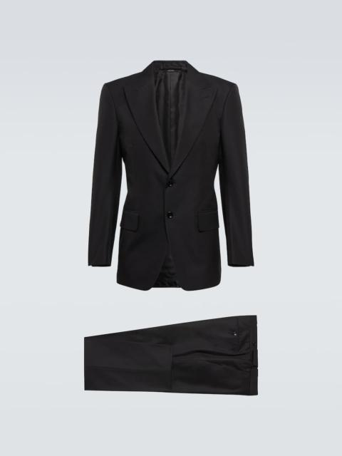 TOM FORD Cotton, wool and silk suit