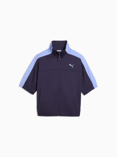 PUMA T7 Women's Short Sleeve Track Jacket