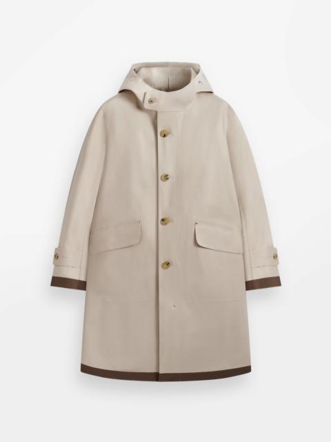Mackintosh Kirkton Rubberised Hooded 3/4 Length Coat