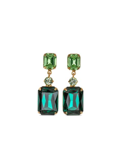 Jennifer Behr Justine crystal-embellished earrings