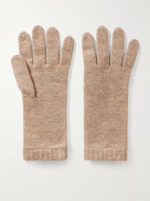 Johnstons of Elgin Cashmere gloves Beige