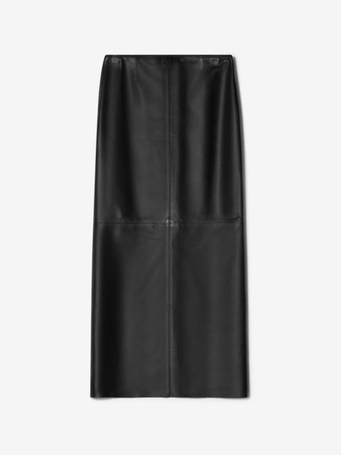 House of Dagmar Leather pencil skirt
