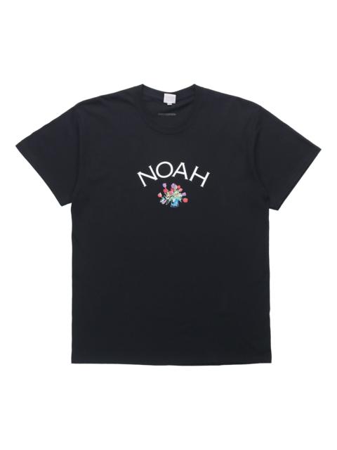 NOAH x Wesselmann Core Logo T-shirt 'Black' T44SS21-BLACK