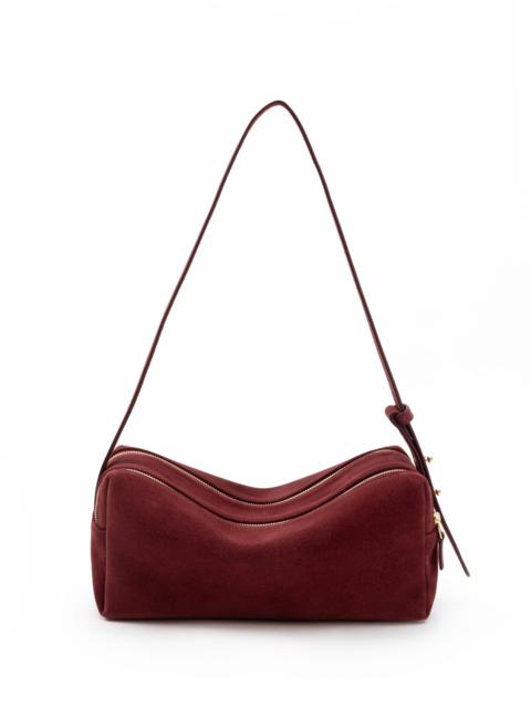 Elleme Trousse Suede Burgundy