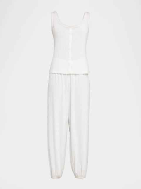 Barefoot Dreams Pointelle Jersey Sleep Set