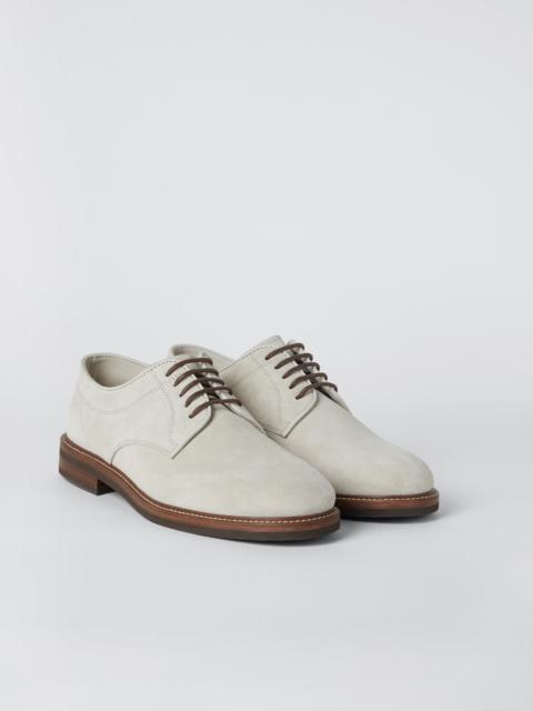 Brunello Cucinelli Suede unlined Derby