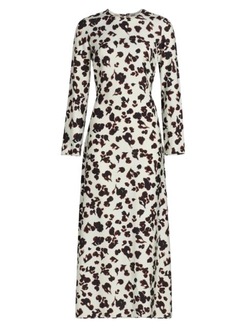 Proenza Schouler Women's Waverly Floral Maxi Dress - Aqua Floral