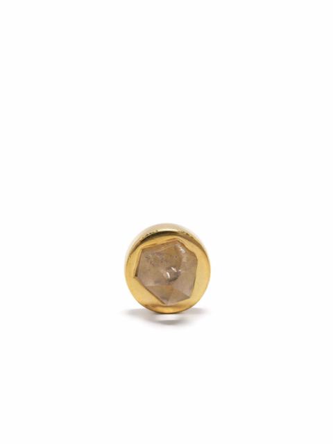 Parts of Four crystal stud earring