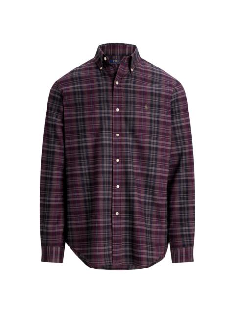 Polo Ralph Lauren Men's Plaid Performance Twill Shirt - Wine Black Multi