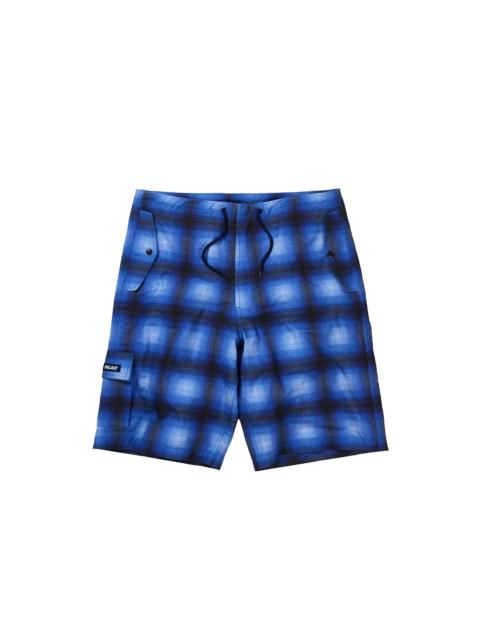 PALACE PALACE OVER SHORT NAVY GHOST CHECK