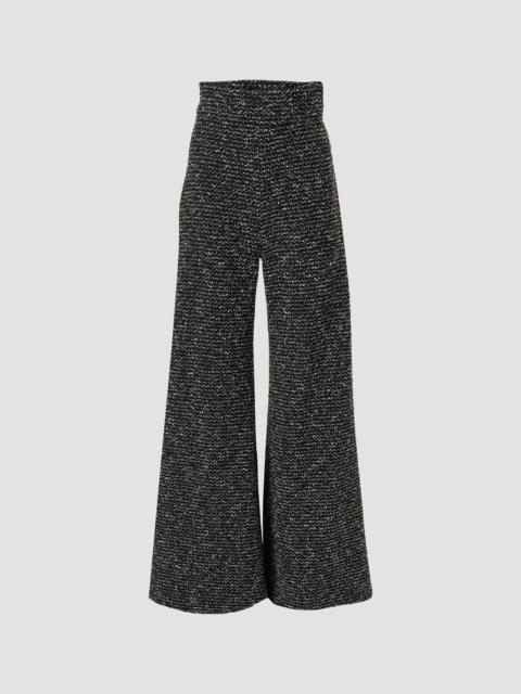CAROLINA HERRERA Women's Diana Wide-Leg Pants - Black White