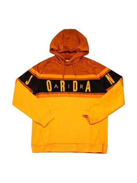 Jordan Air Jordan Mens Fleece Pullover Contrasting Colors Sports Yellow BQ5651-246