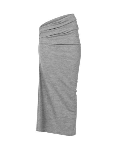 entire studios WOOL SKIRT DUST GREY