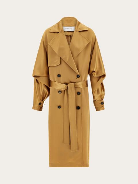 FERRAGAMO Satin trench