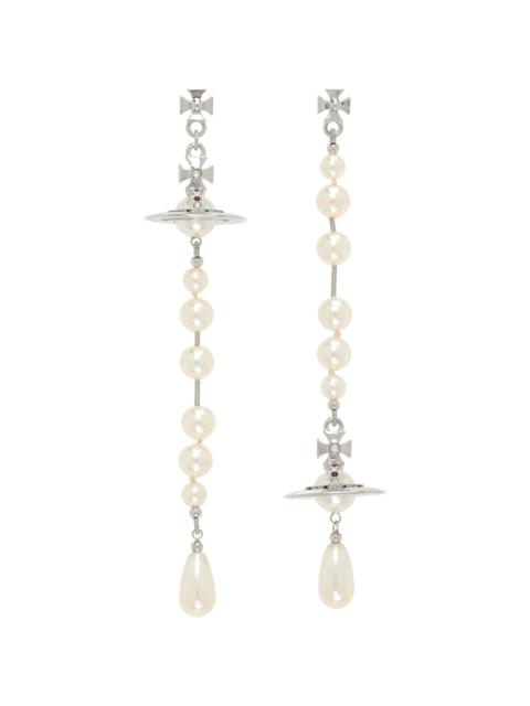 Vivienne Westwood Broken Faux-Pearl Earrings