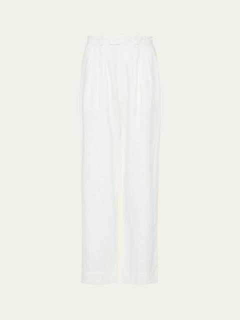 POSSE Louis Tailored Straight-Leg Trousers