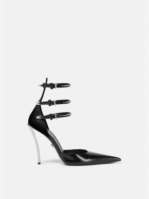 VERSACE Spiked Pin-Point Pumps