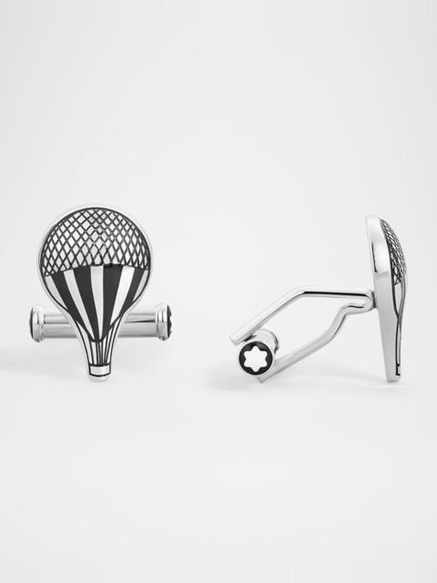 Montblanc Men's Meisterstuck Around the World in 80 Days Cufflinks