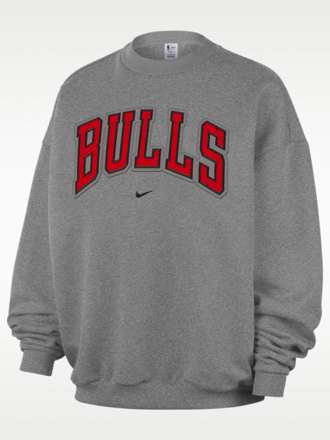 Nike Chicago Bulls Standard Issue Men's Fleece Crew