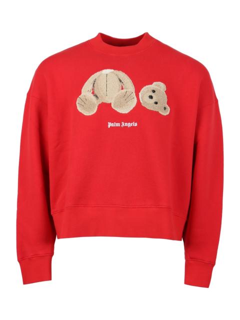 Classic PA Bear Crewneck Red and Brown