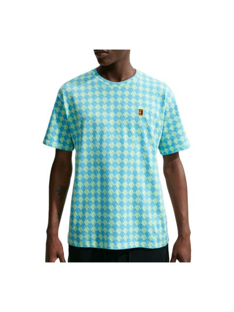 Nike Nike Club Rules T-Shirt 'Football Blue Light Liquid Lime' IR6999-497