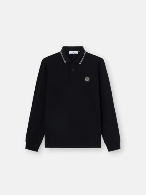 Stone Island 2200012 ORGANIC COTTON PIQUÉ WITH STRETCH