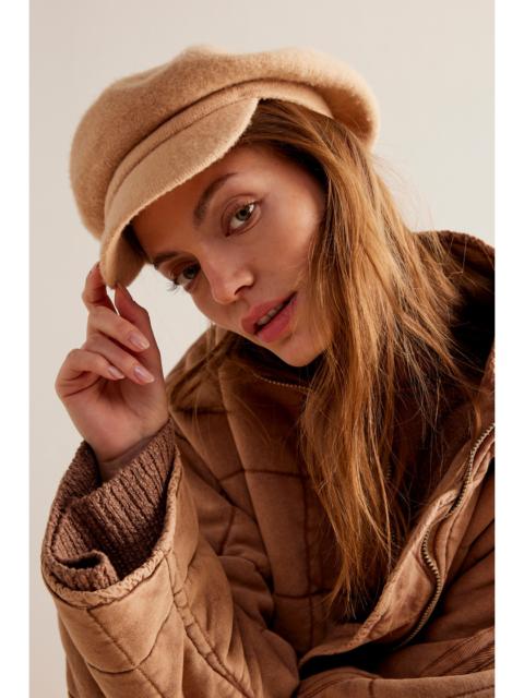 FREE PEOPLE Phoebe Slouchy Lieutenant Cap