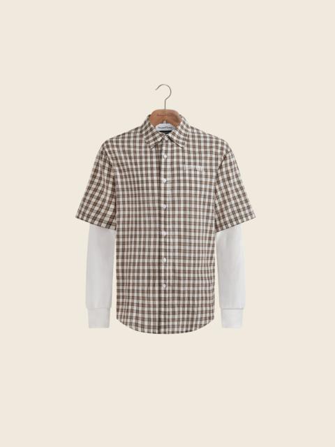 House of Sunny DOUBLE LAYERED BUTTON DOWN