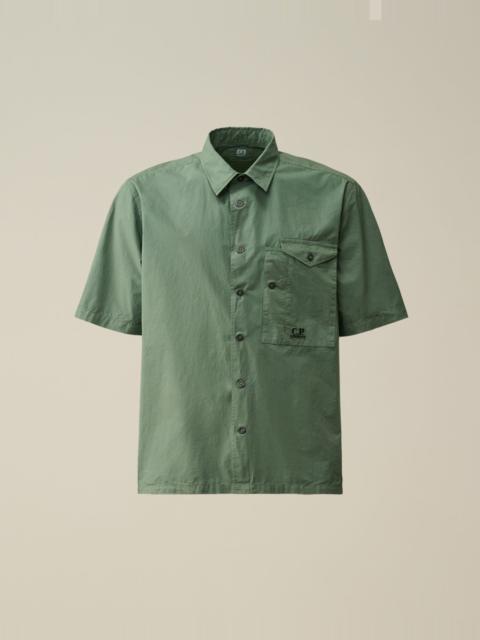 C.P. Company Cotton Popeline Short Sleeved Shirt