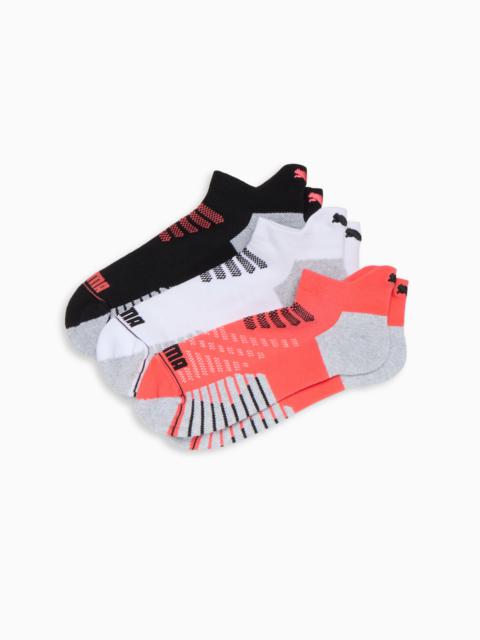 PUMA Women's Half-Terry Low Cut Socks (3 Pairs)