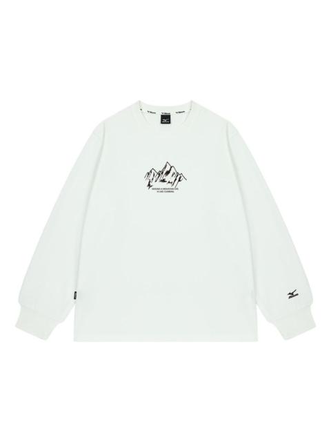 Mizuno Mizuno Graphic Casual Sweater 'White' A2CA2A07