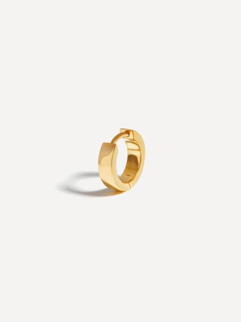 MISSOMA 18ct Gold-Plated Chubby Tunnel Huggie Hoop Earrings