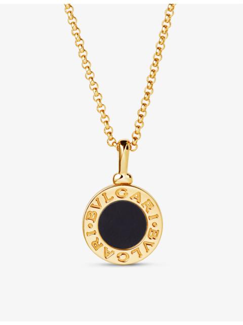 BVLGARI Bvlgari Bvlgari 18ct yellow-gold and onyx necklace