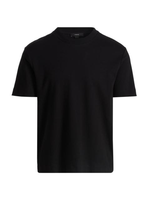 Vince Men's Peached Face Jersey Crewneck T-Shirt - Black