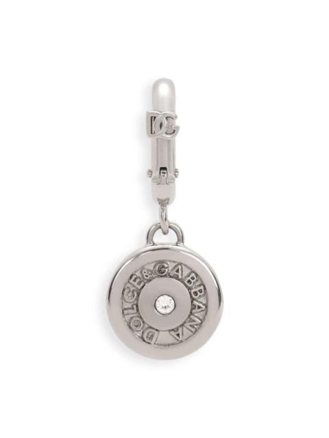Dolce & Gabbana logo-plaque keyring