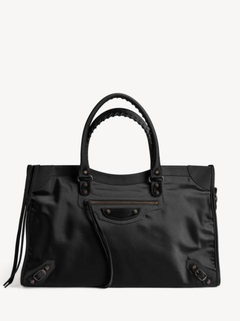 BALENCIAGA Men's Le City Bag Large in Black