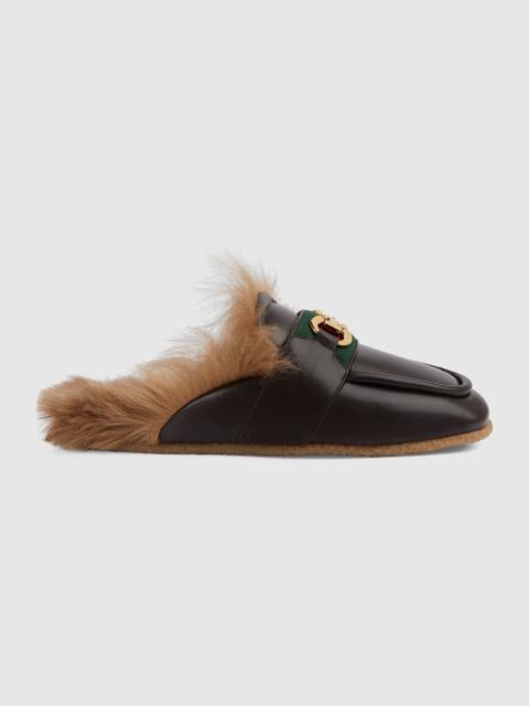 Men's slipper with Horsebit