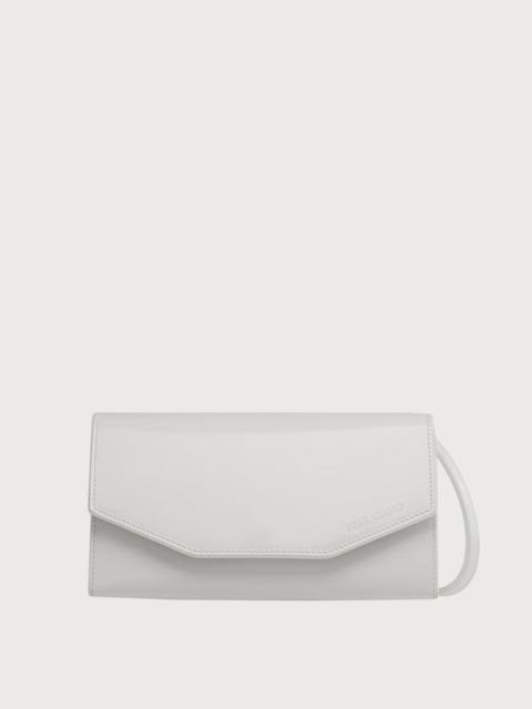 FERRAGAMO GEOMETRIC MINI CLUTCH