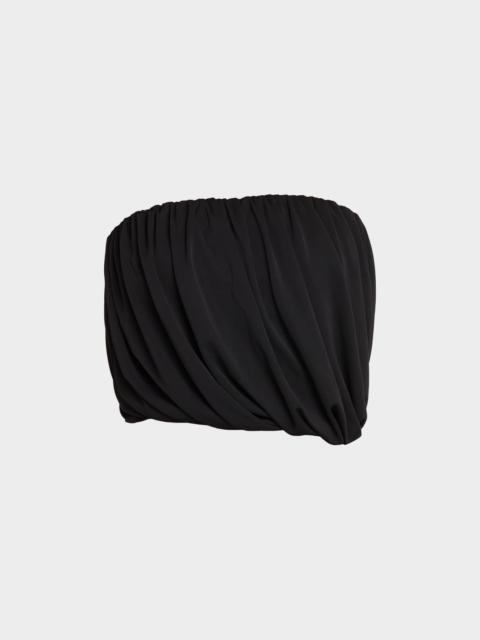 Cinq à Sept Calden Draped Strapless Top