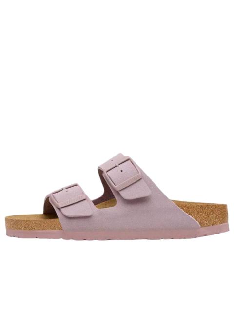 BIRKENSTOCK Birkenstock Arizona Birkibuc 'Faded Purple' 1031479