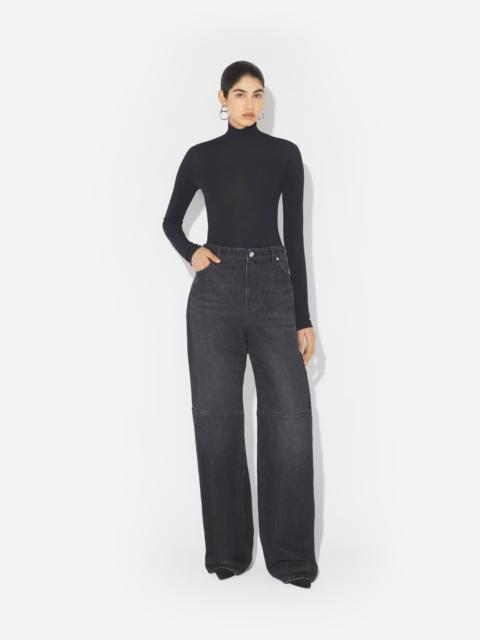 Jean Paul Gaultier THE BLACK CUT-OUT JEANS