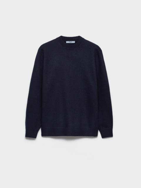Prada Wool and suede sweater